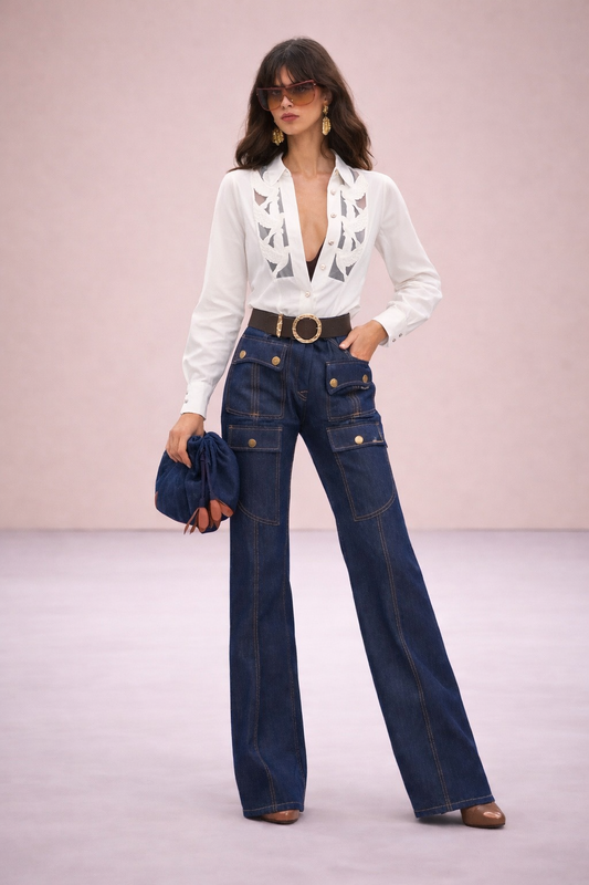 The Maribel V-Neck Blouse