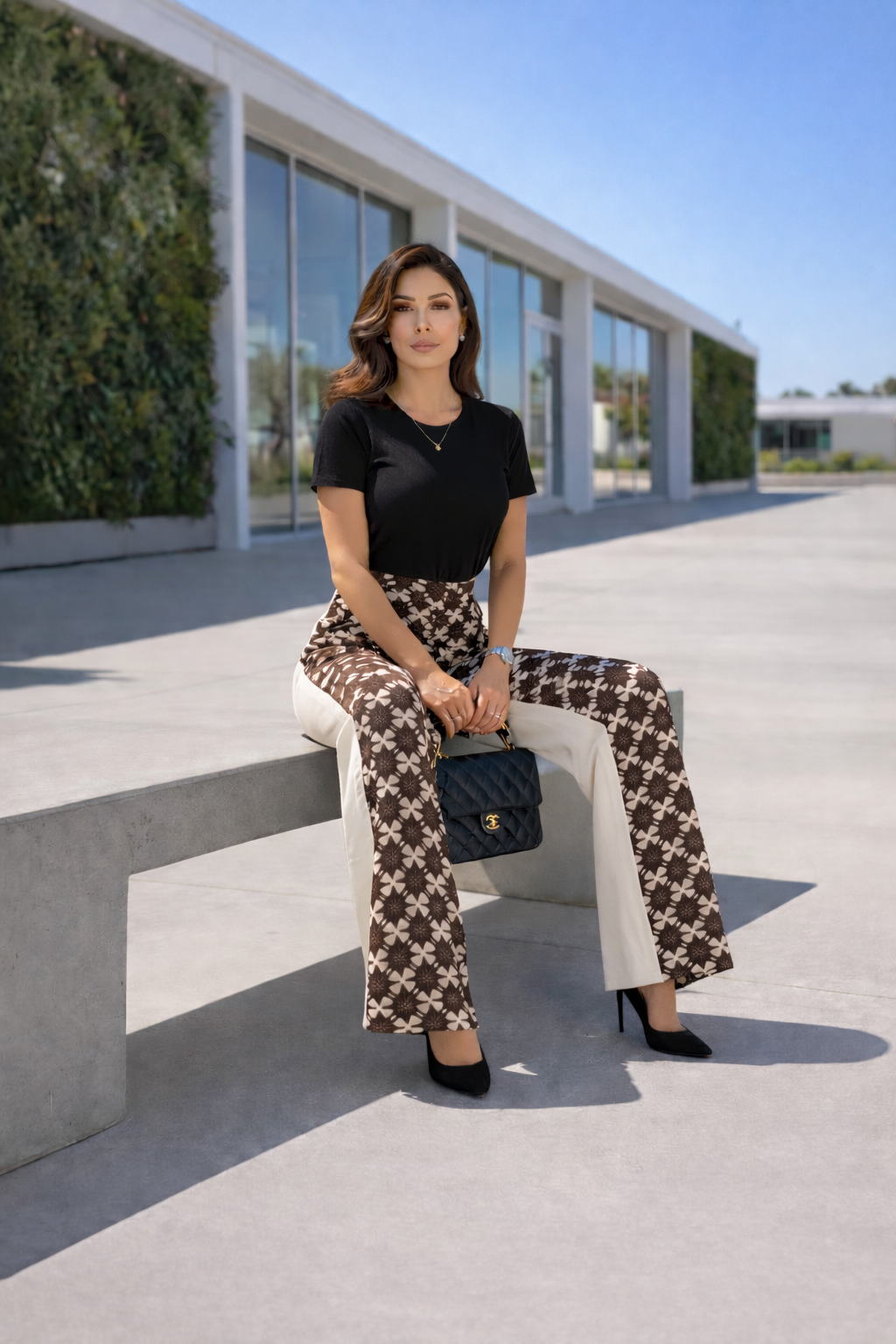 Le Palais Floral Pants