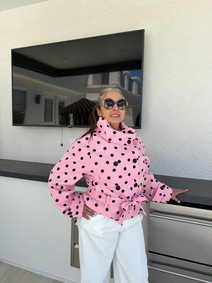 Penelope in Pink Jacket