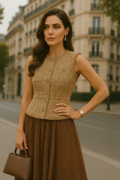 The Florence Autumn Vest